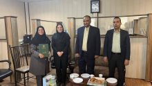 مراسم تجلیل و قدردانی از مؤسسه صبوران همدل به مناسبت پایان همکاری با مرکز صدای مشاور (۱۴۸۰) سازمان بهزیستی